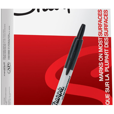 SHARPIE Permanent Marker Fine 1mm S0810840 noir