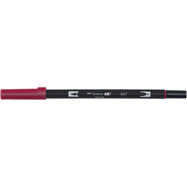 TOMBOW Dual Brush Pen ABT 847 purpurrot