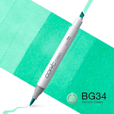 COPIC Marker Ciao 22075219 BG34 - Horizon Green