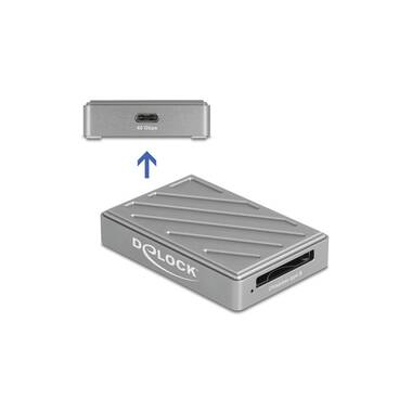 Delock Card Reader Extern USB-C 40 Gbps für CFexpress Typ B