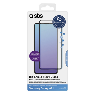 Film antimicrobien en nanofibres pour Samsung Galaxy A71