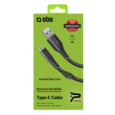 Ultra-resistant USB - Type-C data and charging cable