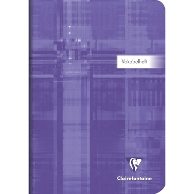 CLAIREFONTAINE Carnet Vocabulaire 14,8x21cm 3687 Vocabulaire