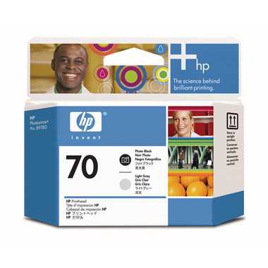 HP Druckkopf 70 ph-schw./lg-grey C9407A DesignJet Z2100/Z3100