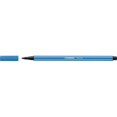 STABILO Penna Fibra 68 1mm 68/41 blu