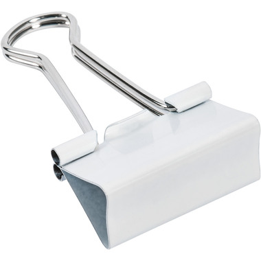 HERLITZ Vielzweckklammern weiss/gold 50021840 Pure Glam 3 Grössen, 3x4 Stück