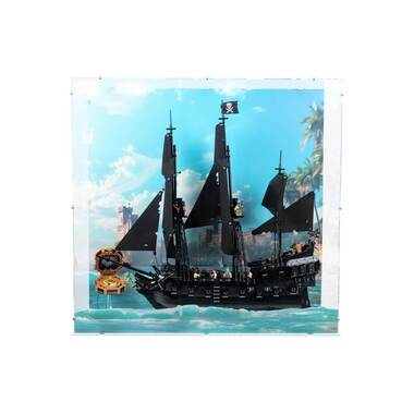 iDisplayit Présentoir en acrylique pour le bateau du capitaine Jack Sparrow LEGO 10365