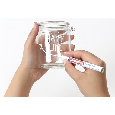 I AM CREATIVE Teelichtglas 5100.27 mit Bügel Durchmesser 8x10cm