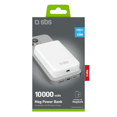 Batterie externe 10 000 mAh compatible MagSafe | SBS