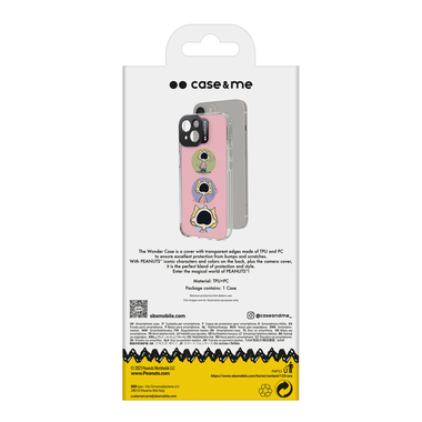 Cover Peanuts rigida per iPhone 14 | case&me