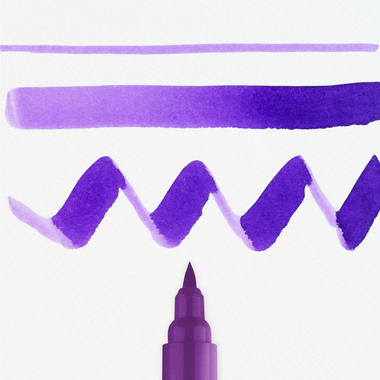 TALENS Ecoline Brush Pen 11505480 blauviolett
