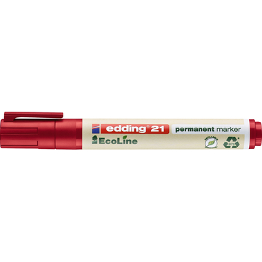 EDDING Permanent Marker 21 1.5-3mm 21-2 rosso