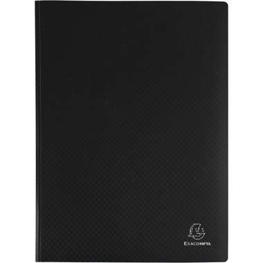 EXACOMPTA Cartella ad anelli A4 8531E nero 30 sacchi