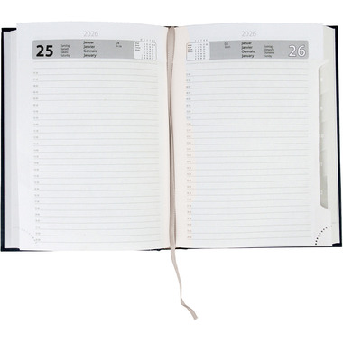 SIMPLEX Simply black 2026 40100.26 1J/1P noir ML 14.8x20.8cm