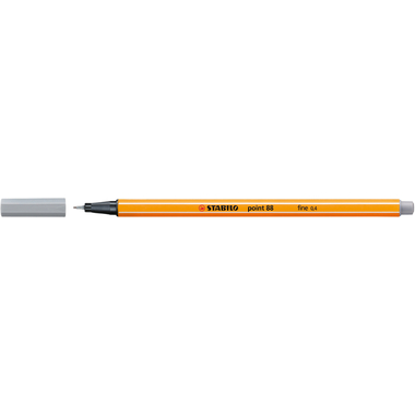 STABILO Fineliner Point 88 0.4mm 88/95 mittelgrau