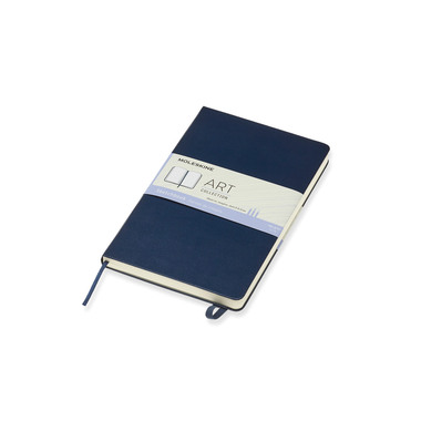 MOLESKINE Skizzenbuch L/A5 715611 165g, HC, Saphir