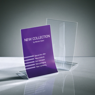 SIGEL Présentoir table Classic A5 TA 161 150x210x95mm 2 pcs.