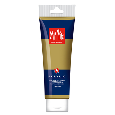 CARAN D'ACHE Couleur acrylique 250ml 2812.999 or