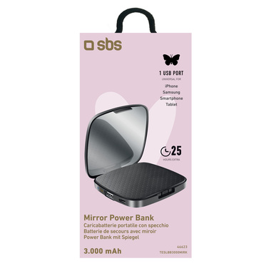 Powerbank portable avec miroir