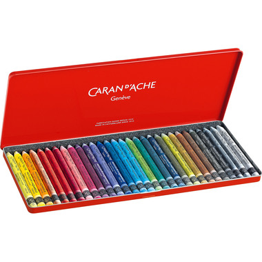 CARAN D'ACHE Pastels à la cire Neocolor II 7500.330 30-couleurs ass.