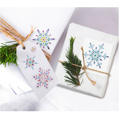 URSUS Crystal Sticker Ice crystals 75100002 1 foglio/16 Sticker