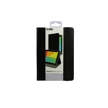 Book-style case with stand function for tablets 9"-10.1"