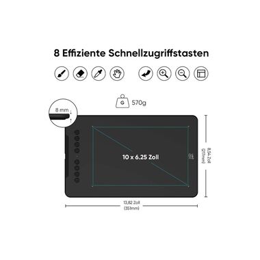 XP-PEN Tablette graphique Deco 01 V3