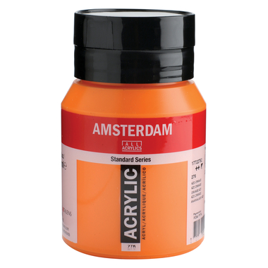 AMSTERDAM Acrylfarbe 500ml 17722762 Azogelb orange 276