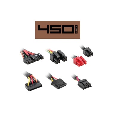 Sharkoon Bloc d’alimentation SilentStorm SFX Bronze 450 W