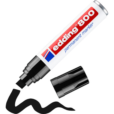EDDING Permanent Marker 800 4-12mm 800-1 schwarz