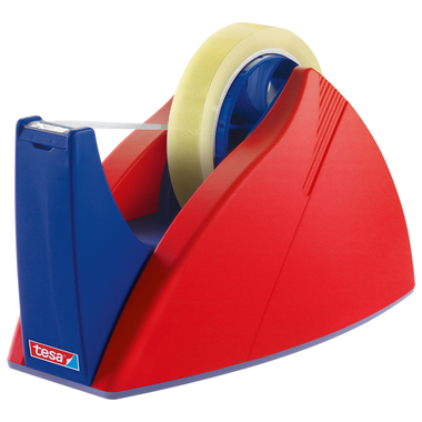 TESA Déroul. Table EasyCut 66mx25mm 574220000 rouge/bleu