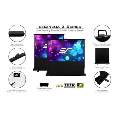 Elite Screens schermo mobile ezCinema Plus 2 F107XWH2 237x133.5 cm 16:9