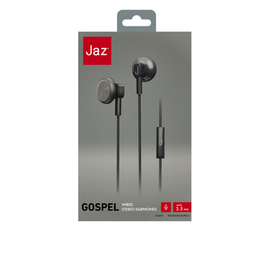 Earphones with jack cable and integrated microphone | JAZ