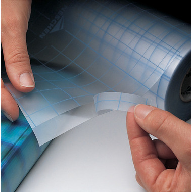 FILMOLUX Film de protect. Soft 41cmx25m 34474 bril., 70my, faible adhérence