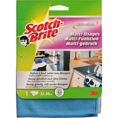 SCOTCH-BRITE Mikrofasertuch W810 farbig ass.