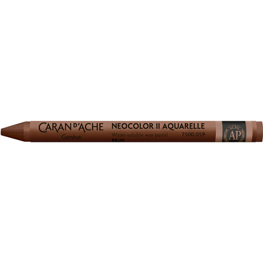 CARAN D'ACHE Wachsmalkreide Neocolor II 7500.059 braun