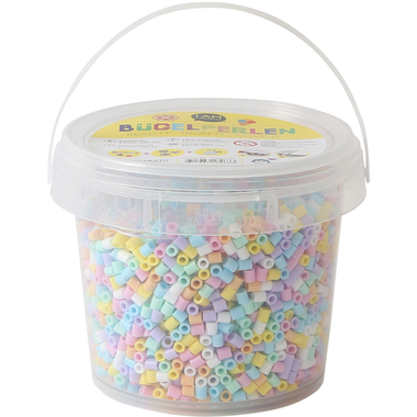 I AM CREATIVE Bügelperlen 4012.23 Pastell Mix 5000 Stück