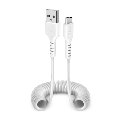 Cavo a spirale USB-Type-C per dati e ricarica