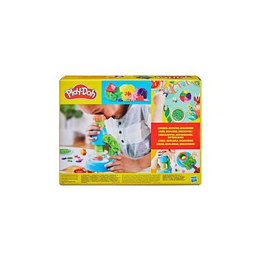 Play-Doh modeling toy microscope with light