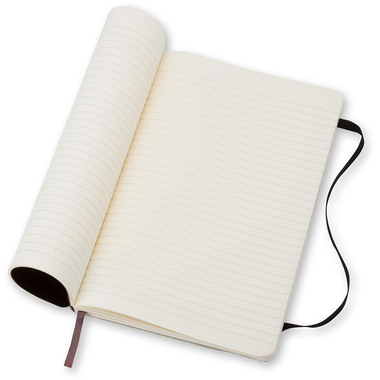 MOLESKINE Notizbuch Classic SC Large 883707162 schwarz, liniert 192 Blatt