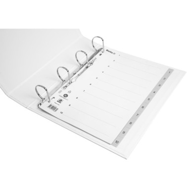 BIELLA Répertoire PP A4 47141000U gris 1-10
