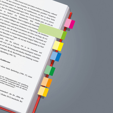 SIGEL Bloc notes 15x50mm HN682 multicolore 10x50 bandes