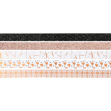 I AM CREATIVE Washi Tape Set 4085.106 Shine 5 pièces