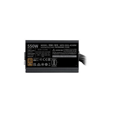 Cooler Master Alimentatore MWE Bronze 550 V3 230 V 550 W