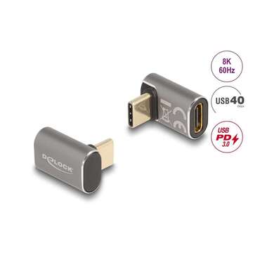 Delock USB Adapter USB-C Plug - USB-C Socket