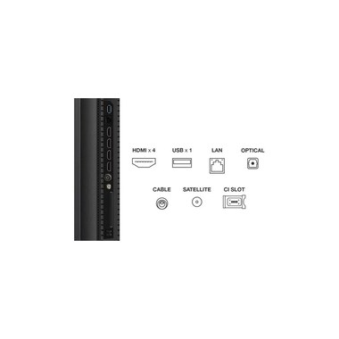 TCL TV 50C7K 50", 3840 x 2160 (Ultra HD 4K), Mini LED