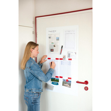 BEREC Film d'écriture magnétique MWR 61 blanc 60x100cm