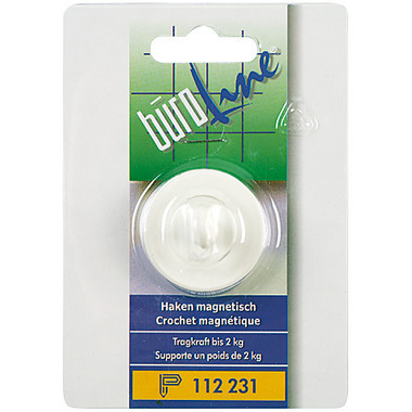 BÜROLINE Magnethaken 112231 Tragkraft bis 2kg