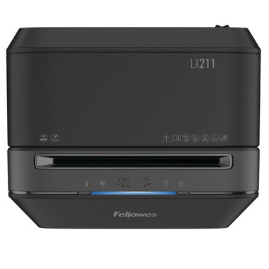 FELLOWES Aktenvernichter Powershred 5104101 LX211, schwarz, P-5, 23lt
