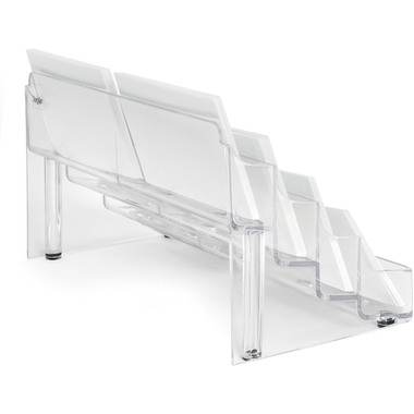 SIGEL Display biglietto da visita VA138 transp. 8 scomp., 560 carte